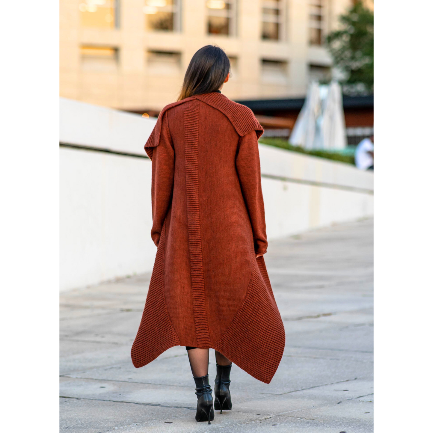 Long Maxi Cardigans | Beige, Grey, Rusty