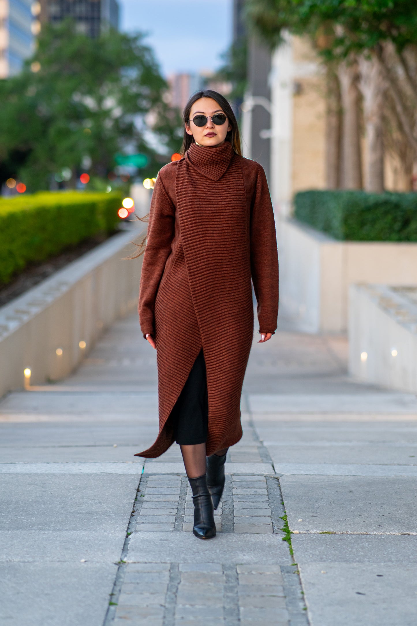 Long Maxi Cardigans | Beige, Grey, Rusty