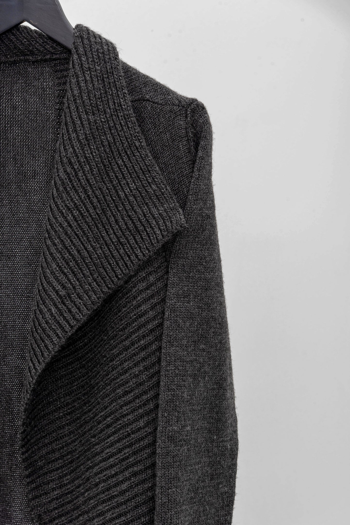 DISAMA Elegant Extra Long Cardigan Sweater for any occasion unique design comfortable cozy durable. Small batch production for each design and color. Flattering for any body shape. Great addition to any style or wardrobe. Maxi Knit Coat Jacket Cape.