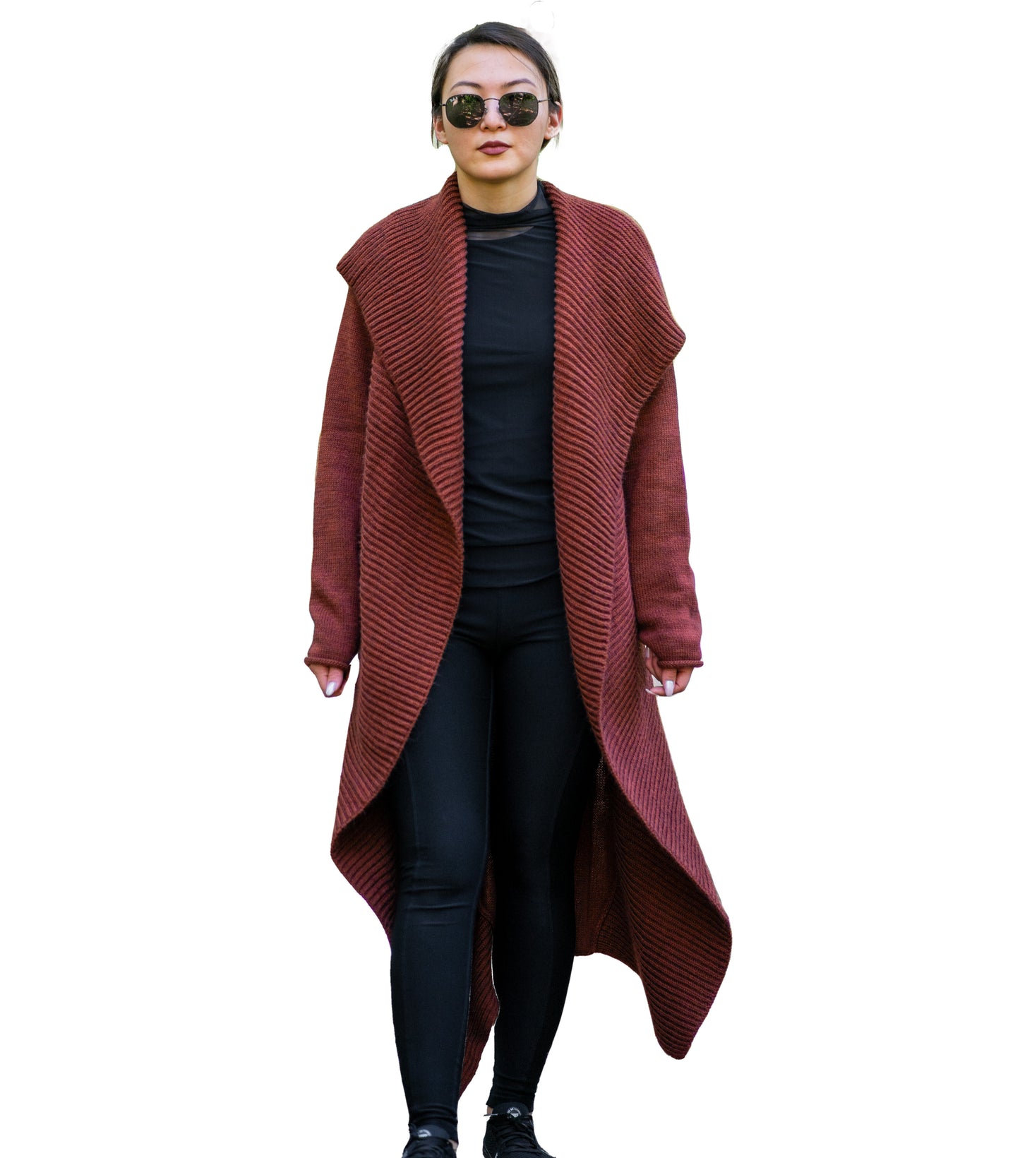 Long Maxi Cardigans | Beige, Grey, Rusty